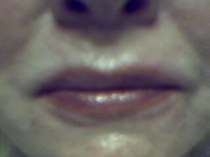 lips correction with permanent make up 